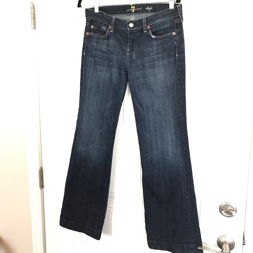 7FAM Wide Leg Dojo Jeans